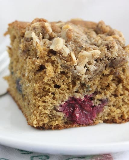 Blackberry Yogurt Coffee Cake | Fake Food Free