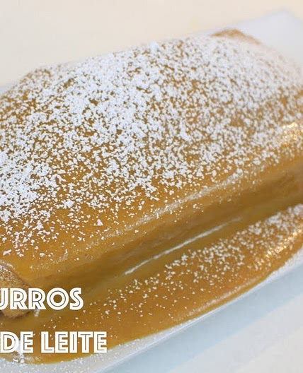 Bolo de Churros com Doce de Leite