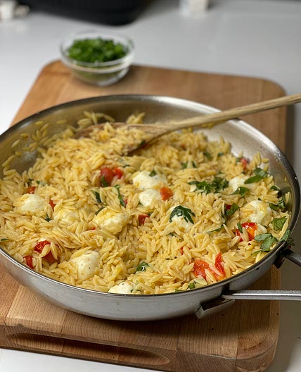 Caprese Orzo