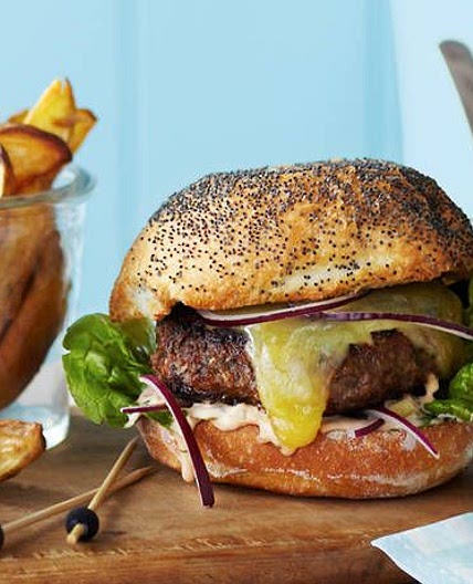 Cheeseburgers with Secret Sauce