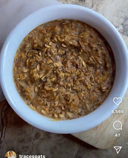 Pumpkin Pie Overnight Oats