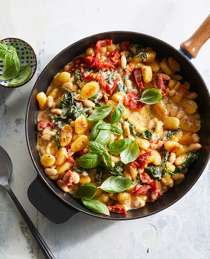 White Bean & Sun-Dried Tomato Gnocchi