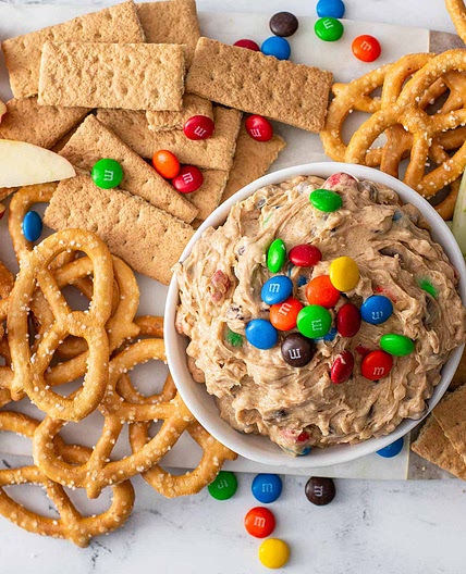 Monster Cookie Dough Dip