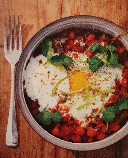 Shakshuka with chickpeas
