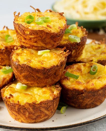 Baked Hash Brown Egg Cups