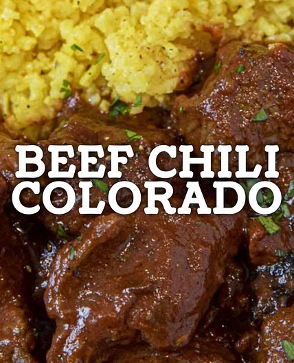 Beef Chili Colorado Cookout
