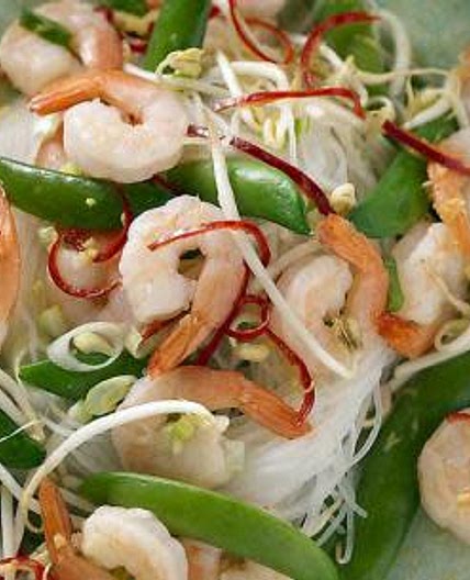 Vietnamese shrimp and glass noodle salad