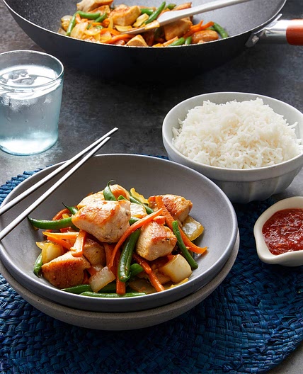 Quick Stir-Fried Ginger Chicken