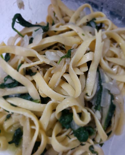 Spinach Fettechini