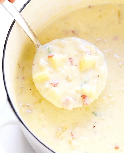 Instant Pot Potato Bacon Soup