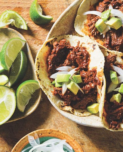 Instant Pot Beef Birria Tacos