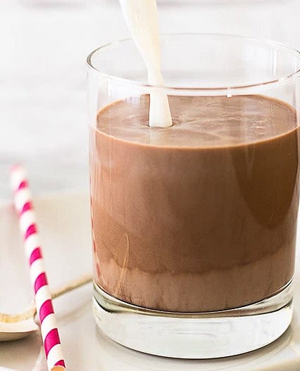 Healthy Chocolate milk recipe 