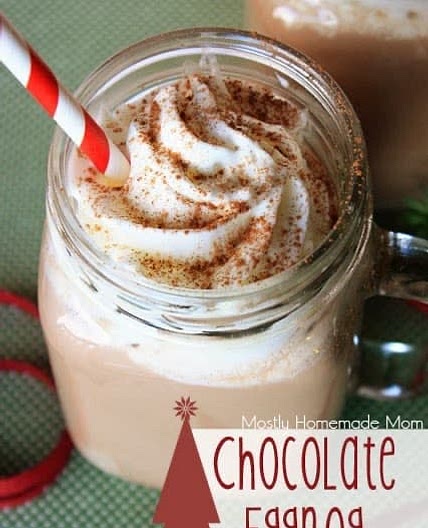 Chocolate eggnog 