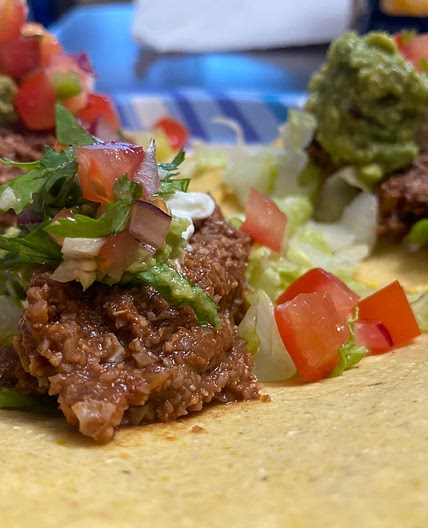 Cauliflower Walnut Taco Filing