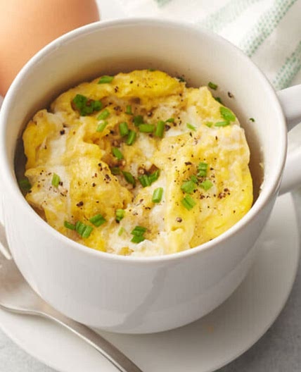 Omelette in a mug