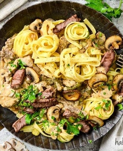 Beouf Stroganoff