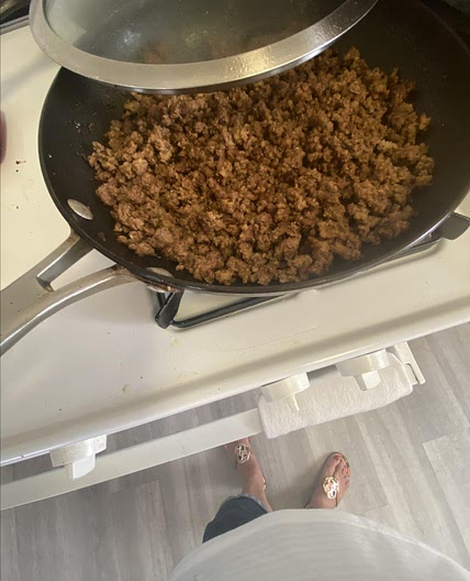 Ground Beef with Homemade Taco Seasoning Mix