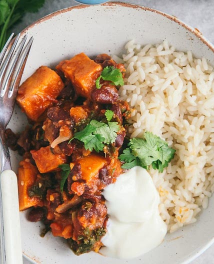 Sweet Potato & Kale Chilli