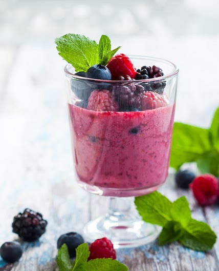Very berry smoothie