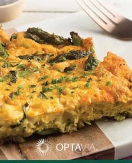 Asparagus & Crabmeat Frittata