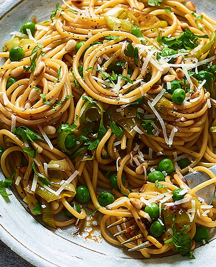 Simple savoury spaghetti