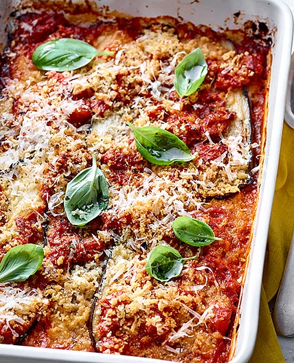 Aubergine parmigiana