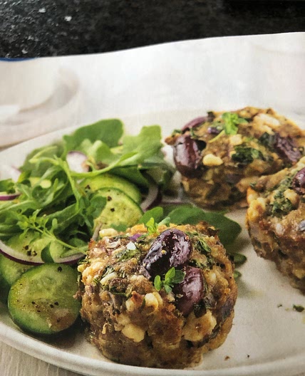 Mini pain de viande grecque