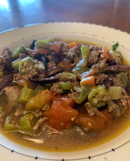 Mediterranean Lamb Vegetable Soup