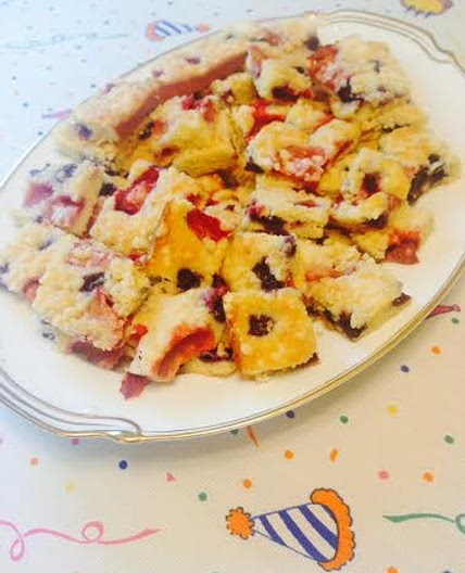 Mennonite Fruit Dessert Squares