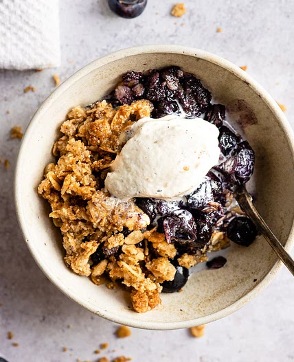Blueberry Crumble