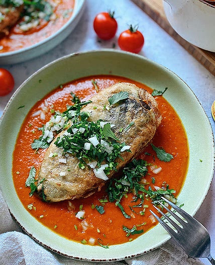 Stuffed Poblano Peppers