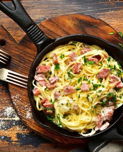 Creamy Chicken and Bacon Pasta