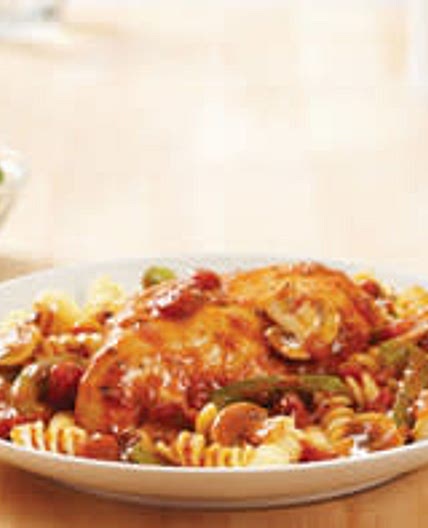 Simple Slow-Cooker Chicken Cacciatore Recipe