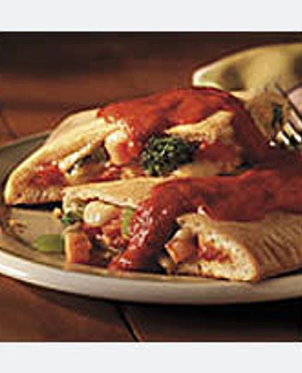 Family-Size Veggie Calzone