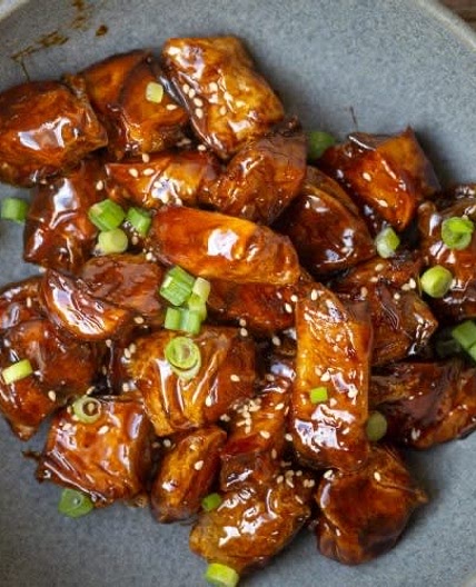 Rice paper nuggets in 12345 sauce - WoonHeng