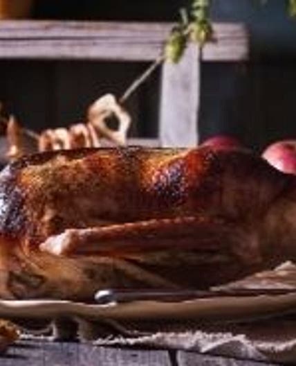 goose with apples
