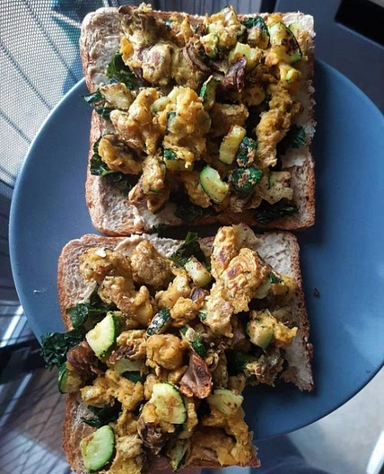 Chickpea scramble