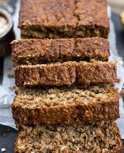 Oat Flour Banana Bread
