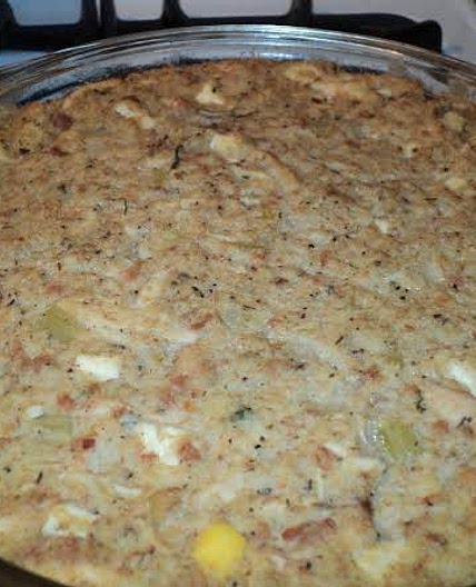 Chicken and Corn Bread Dressing