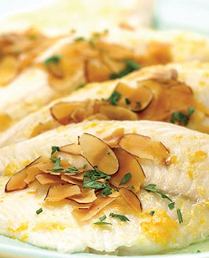 Filet de sole amandine