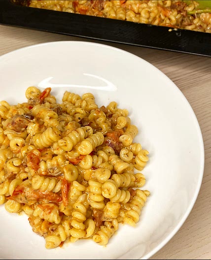 Creamy Chorizo, Tomato & Mascarpone Pasta