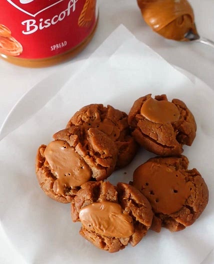 Microwave Biscoff Cookies