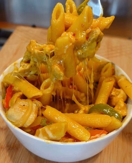 One Pot Fajita Chicken Pasta