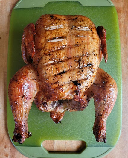 Smoked Beer Butt Chicken
