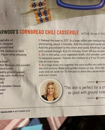 Chili Cornbread Casserole