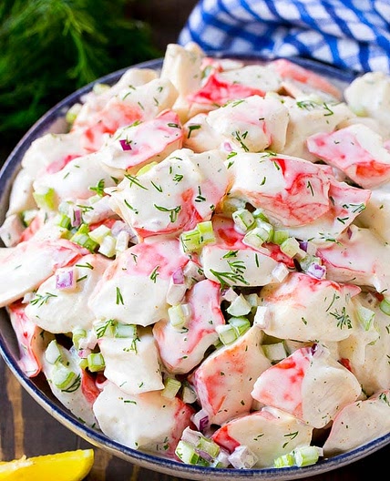 Aunties Crab Salad