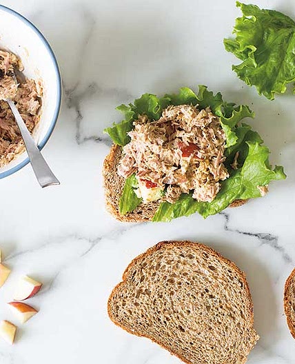 Apple & Tuna Sandwich
