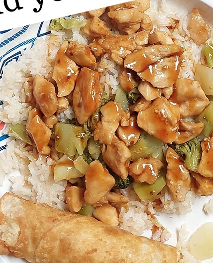 Chicken Terryaki an Rice