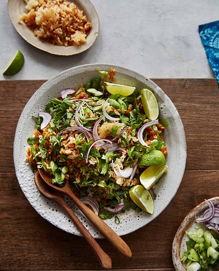 Crispy Rice Salad (Vegan)
