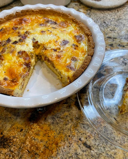 4 Cheese & Bacon Quiche